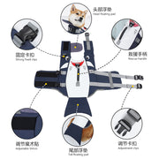 Cross-border Dog Life Jacket Small And Medium-sized Dog Floatation Jacket Dog Shark Swimming Suit Dog Raincoat Training Vest