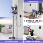 Portable Vacuum Cleaner Household Small Large Suction Hand-held Push Rod Two-in-one Cleaning Hair Telescopic Vacuum Cleaner Wholesale