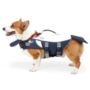 Cross-border Dog Life Jacket Small And Medium-sized Dog Floatation Jacket Dog Shark Swimming Suit Dog Raincoat Training Vest